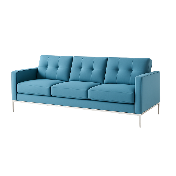 3-Sitzer-Couch – Dampfreinigung